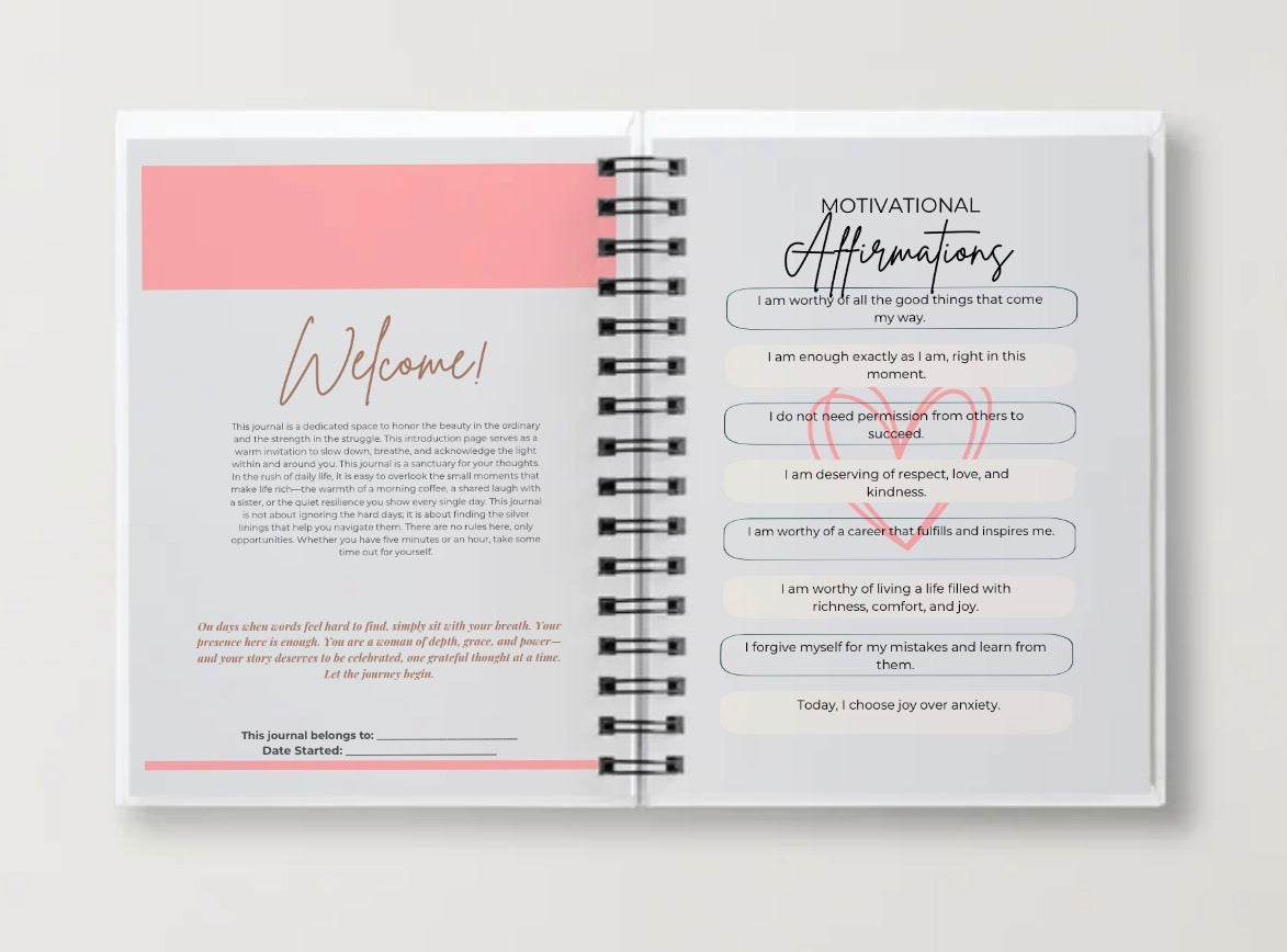 Daily Gratitude Journal Digital pdf